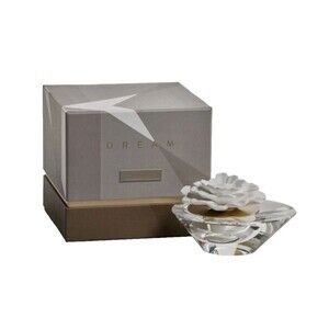 Dream Mini Crystal Edition Porcelain Flower Aroma Diffuser Fig Vetiver By Zodax